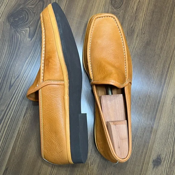 Deerskin leather loafers Size 12 - Picture 6 of 14